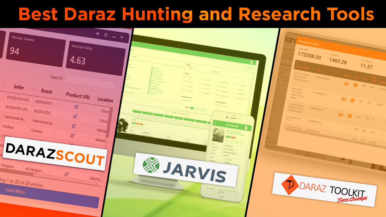 Best Daraz Hunting and Research Tools in Pakistan